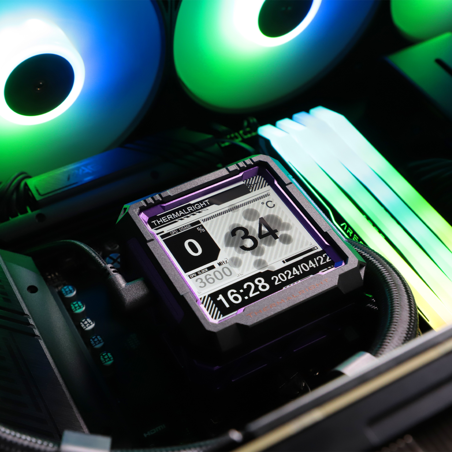 Thermalright FW360 PRO Frozen Warframe ARGB AIO CPU Liquid Cooler Thermalright FW360 PRO Frozen Warframe ARGB AIO CPU Liquid Cooler